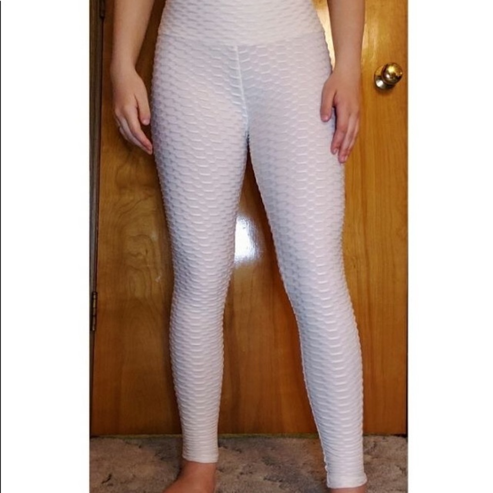 White leggings